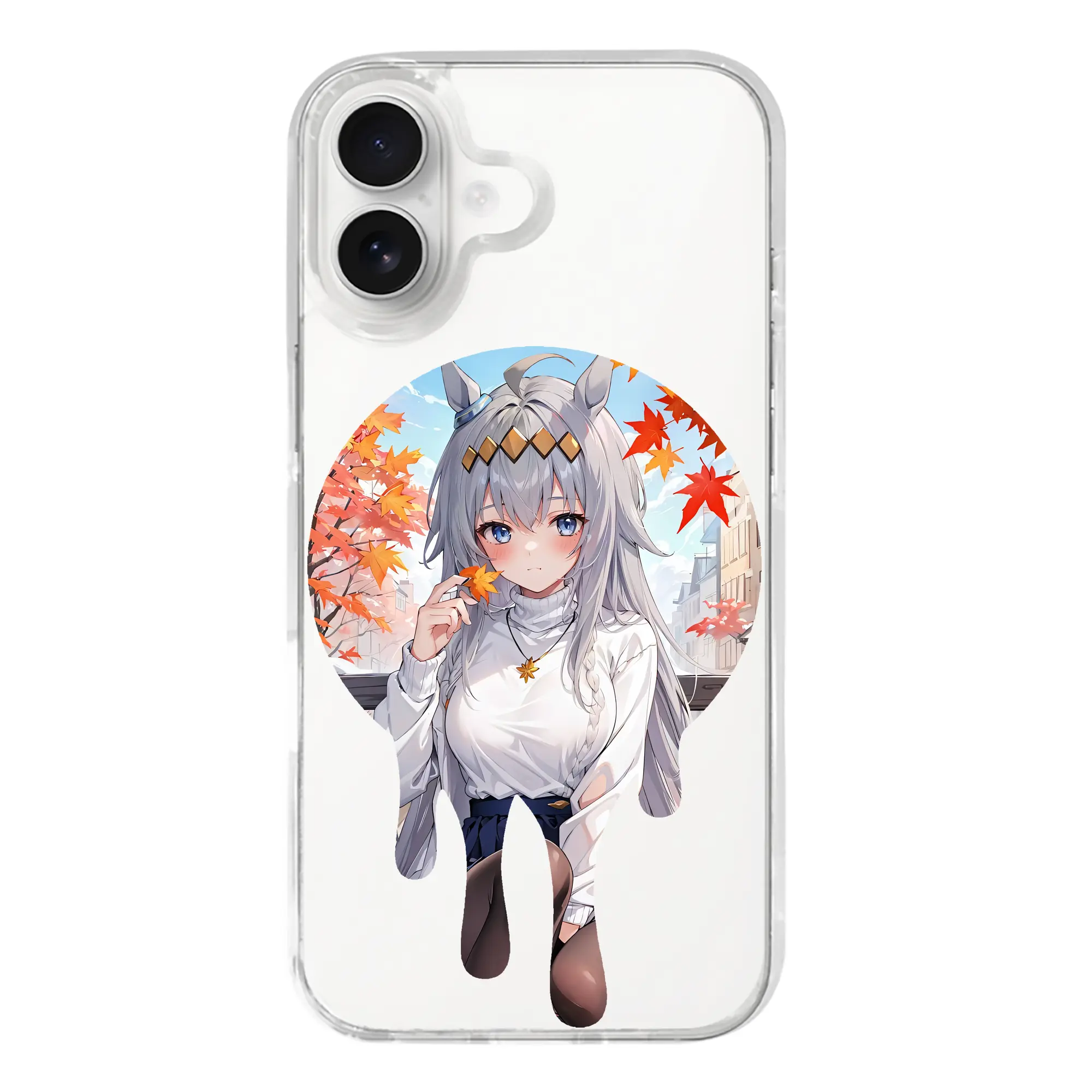 ウマ娘 プリティーダービー グッズ オグリキャップ - iPhone 17シリーズ 透明スマホケース – 薄型・耐衝撃・精密フィット保護カバー